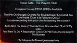 Tristan Tate Course The Player's Year download