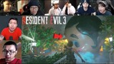 Reaksi Gamer Panik Di Kejar - Kejar Kepala Raksasa | Resident Evil 3 Remake
