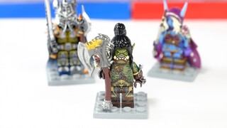 Unboxing third-party LEGO figures and trying out characters from World of Warcraft. Do you recognize