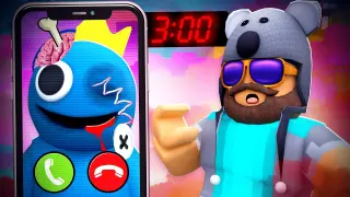 I Called BLUE At 3AM! | Roblox Rainbow Friends