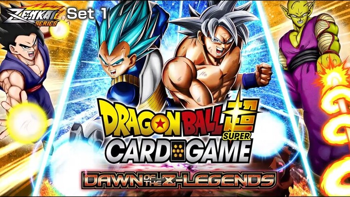 DRAGON BALL SUPER CARD GAME ZENKAI SERIES SET 1 OFFICIAL TRAILER
