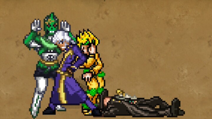 Semua dalam satu pot? "Requiem Bintang Platinum" Jotaro VS Dio & Pastor Pucci! 【mugen】 【JOJO】