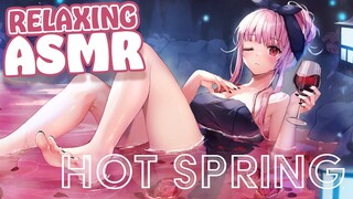 [ASMR Roleplay] Relaxing With You in an Underworld Hot Spring (Sleeping Aid)