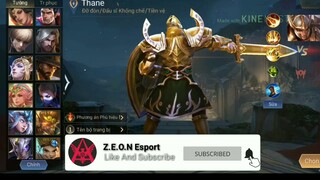 AOV THANE SKIN GLORIUS KNIGHT - ARENAOFVALOR|ROV|LiênQuân|傳說對決|펜타스톰