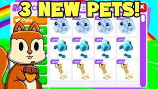 Huge adopt me update! (3 NEW PETS)