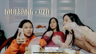 MUKBANG + QNA (friends, bashers, school)