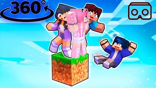 360 ° POV: you are KAWAII CHAN helping APHMAU and his FRIENDS in just ONE BLOCK