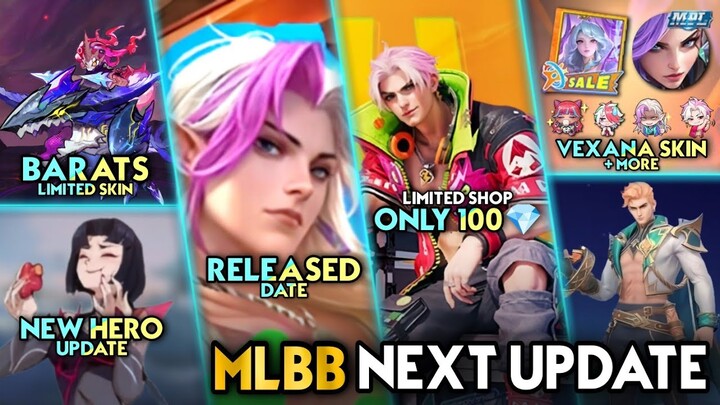 MLBB NEW UPDATE | RELEASE DATE & PRICE | BARATS NEW SKIN - Mobile Legends #whatsnext