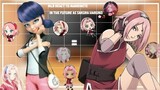 Mlb react to Marrinete in the future as sakura haruno🌸|Gacha React| |Sakura| | Marinette