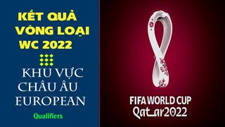 Kết quả vòng loại world cup 2022 khu vực châu âu