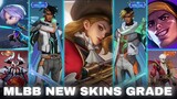 30+ NEW SKINS GRADE - BRODY NEW SKIN SURVEY & MORE | Mobile Legends: Bang Bang #whatsnext