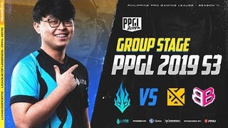 PPGL 2019 S3: Group Stage Highlights (League of Legends)