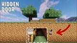 Minecraft How to Build a Hidden Door (NEW)