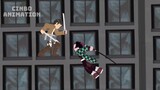 TANJIRO VS EREN | DC 2 animation