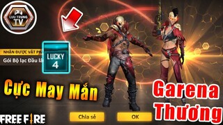 [Garena Free Fire] Lần Đầu Garena Thương Cho Gói Bộ Lạc Đầu Lâu Chỉ Sau Vài Vòng Quay | Lưu Trung TV