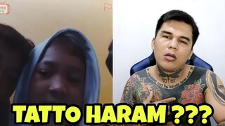 Tatto haram dan di marahi Allah ??? || Prank Ome TV