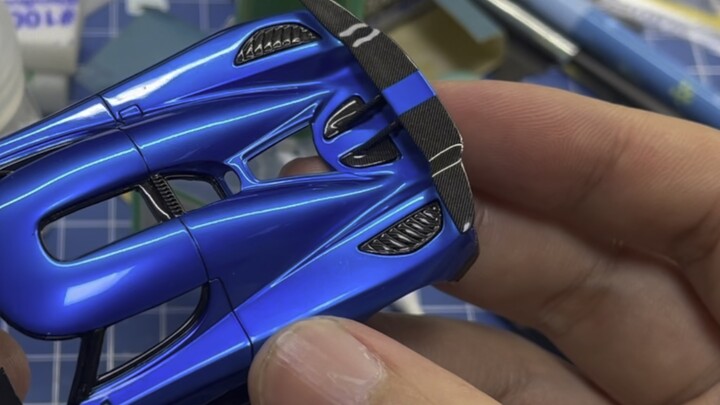 【Koenigsegg Agera R】Making the front bumper and rear wing