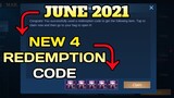 ML REDEMPTION CODES JUNE 2021 - REDEEM CODE IN MOBILE LEGENDS