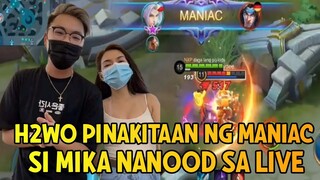 H2WO NAGPAKITANG GILAS SA LIVE KASI NANOOD SI MIKA SALAMANCA