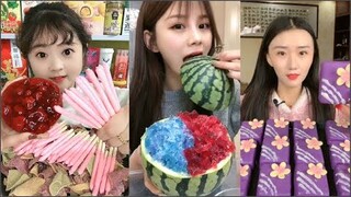 Ice Eating Thánh Ăn Đá Trào lưu Ăn Đá màu sắc ASMR氷の咀嚼音#271