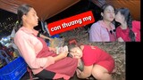 Xúc động tình cảm hai mẹ con DIVA Cát Thy, cười bể bụng khi Như Ý tấu hài | Bánh tráng trộn Cát Thy