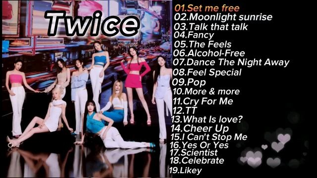 TWICE all title tracks playlist (2023)