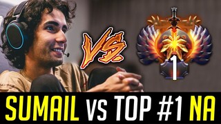 SumaiL vs. TOP 1 in NA region - NON-STOP Team Fights - EPIC GAME!