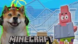 Obit Membantu Patrick Membuat Roller Coaster! | Minecraft Spongebob Squarepants