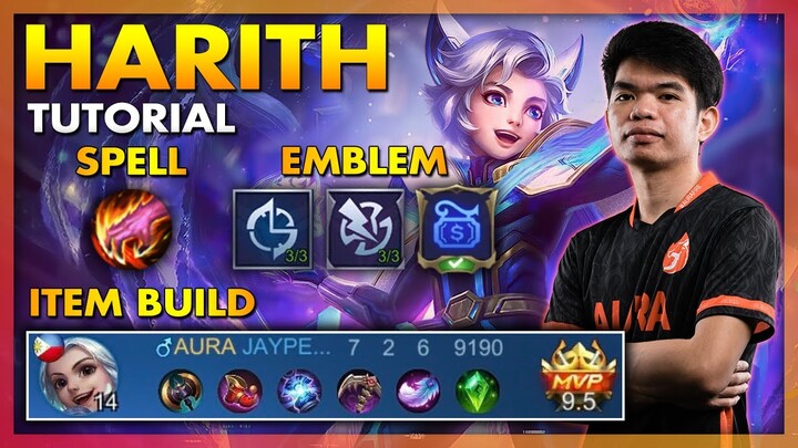 HARITH TUTORIAL BY JAYPEE | MLBB