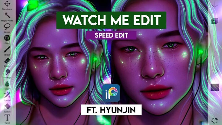 WATCH ME EDIT | ibisPaintX Speed Edit (Ft. Stray Kids Hyunjin)