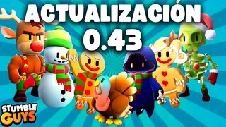 ✅ *ACTUALIZACIÓN 0.43 de STUMBLE GUYS* | NUEVAS SKINS, VARIACIONES Y MÁS POR NAVIDAD