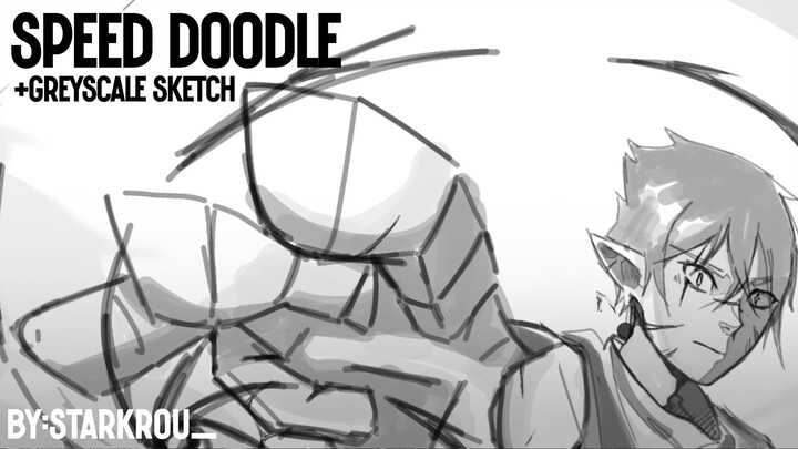 SPEED DOODLE | RANDOM CHARAKTER | SKETCH PART 1