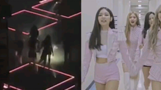 JENNIE &Lisa手拉手下台