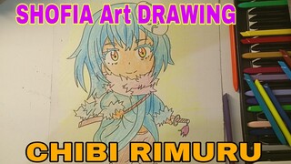 menggambar chibi rimuru tempes