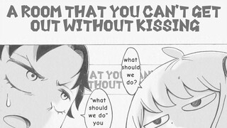 A Room that You Can't Get Out Without Kissing!? [Damian X Anya] Spy X Family Comic Dub