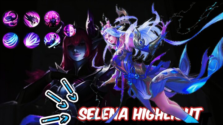 SELENA MOMENT - MUSUH KESEL DIEM2 BASE RATA !💀🔥🔥 - MOBILE LEGENDS [HIGHLIGHT]