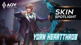 Yorn Heartthrob Skin Spotlight - Garena AOV (Arena of Valor)