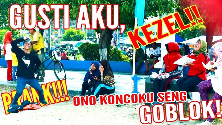 VIRAL KOCAK!!! PRANK GUSTI AKU, KEZEL!! ONO KONCOKU SENG GOBLOK - PRANK INDONESIA.