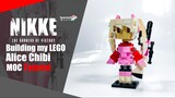 Building my LEGO Alice Chibi from THE GODDESS OF VICTORY: NIKKE MOC Tutorial | Somchai Ud