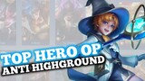 Hero Anti High Ground OP Meta Season 30 Mobile Legends