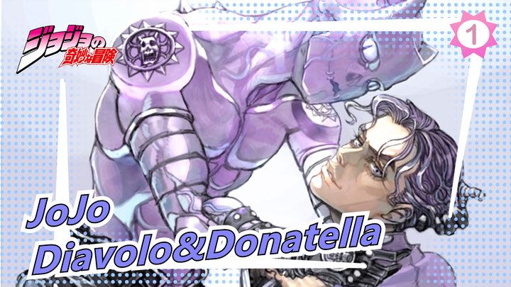 [JoJo/Video tự vẽ] Diavolo&Donatella_1