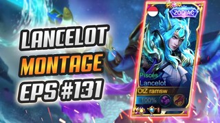 LANCELOT FAST HAND MONTAGE #131 | RANK HIGHLIGHTS | MOBILE LEGENDS BANG BANG