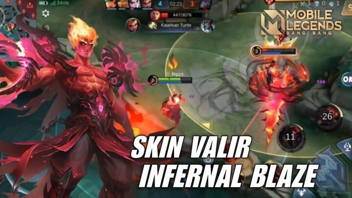 SKIN VALIR LEGEND!! EFEK SKIN NYA KEREN BANGET!!!