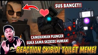 REACTION MEME SKIBIDI TOILET RATE MY BACK TO WAR FIT! INI SUS BANGET WOI!!