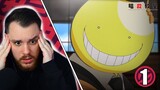 THIS IS INSANE 😱  - Assassination Classroom Episode 1 REACTION + REVIEW