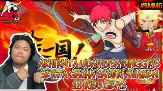 AKHIRNYA BISA BINGGRISNYA DI GAME NARUTO SHUTDOWN SERTA GACHA SASORI MODE AWAKENING PAKE DIAMON 17K