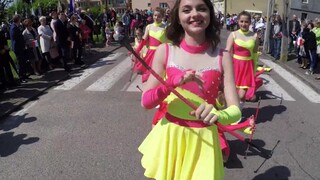 Polish girl dancing