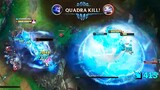 REWORKED Aurelion Sol Gameplay - Quadra Kill - League of Legends