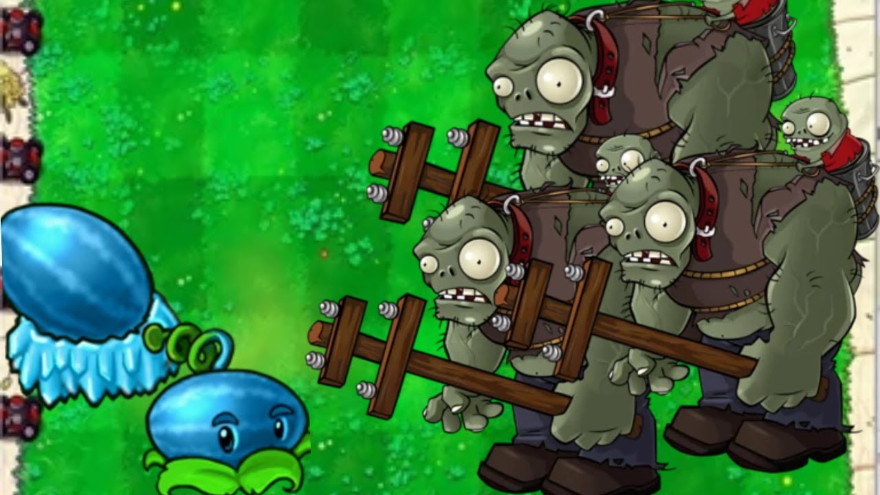Plants vs. Zombies Mod - Survival Fog (PvZ 1 Cool Mod)
