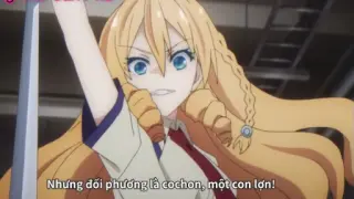 Kĩ thuật kiếm phương tây thì đẹp nhưng mà ngôn từ thì dữ dằn quá - #anime hành động